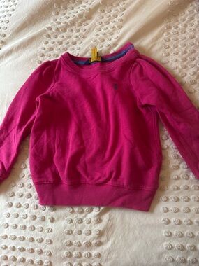 Ralph Lauren Hot Pink Girls Pullover Sweatshirt